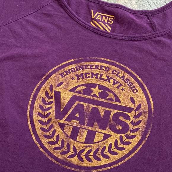 Vintage Vans Womens Cropped Tee, Large (2000s) - Picture 4 of 5